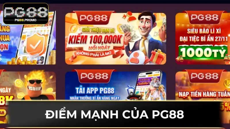 Những ưu điểm tạo nên sức hút khó cưỡng của PG88 Những ưu điểm tạo nên sức hút khó cưỡng của PG88